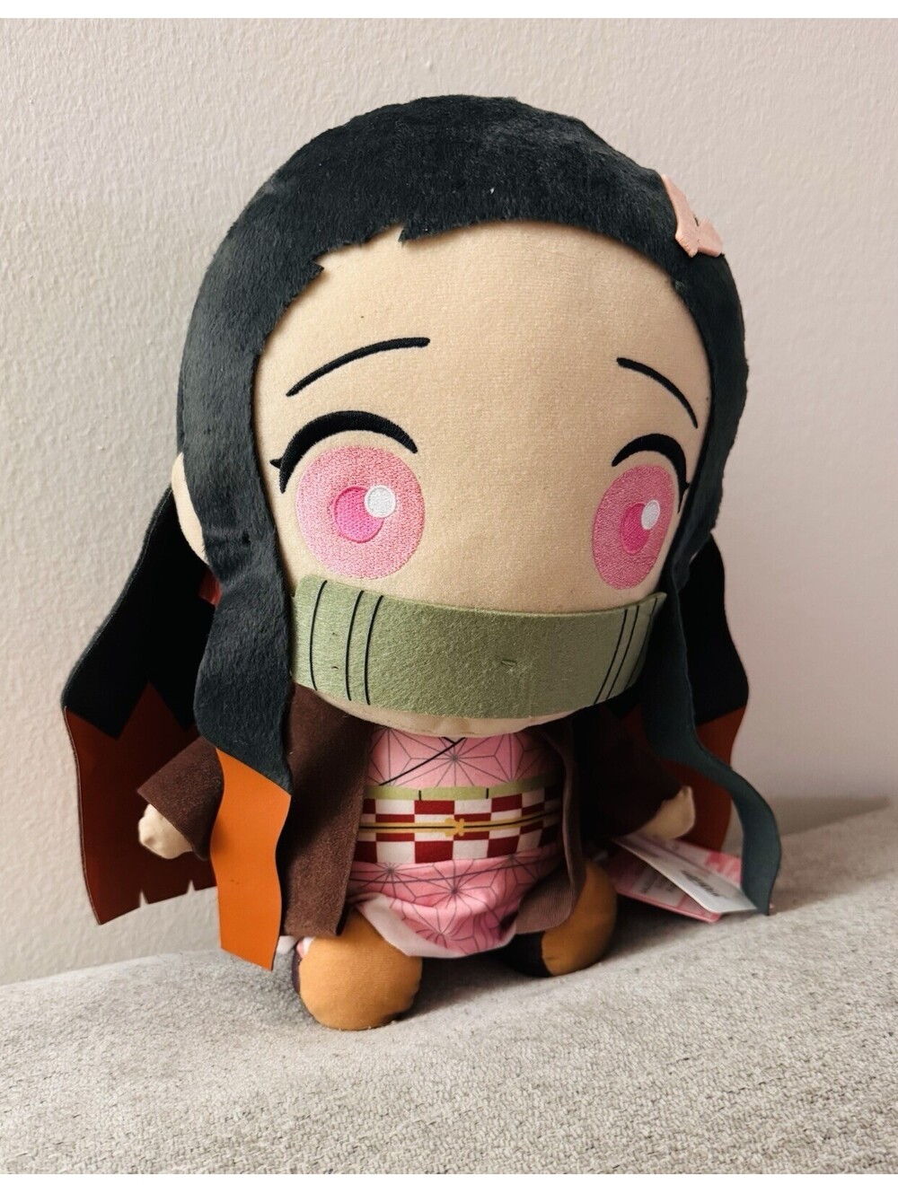 Kimetsu No Yaiba Demon Slayer Nezuko Kamado Super Big 12" Plush Banpresto